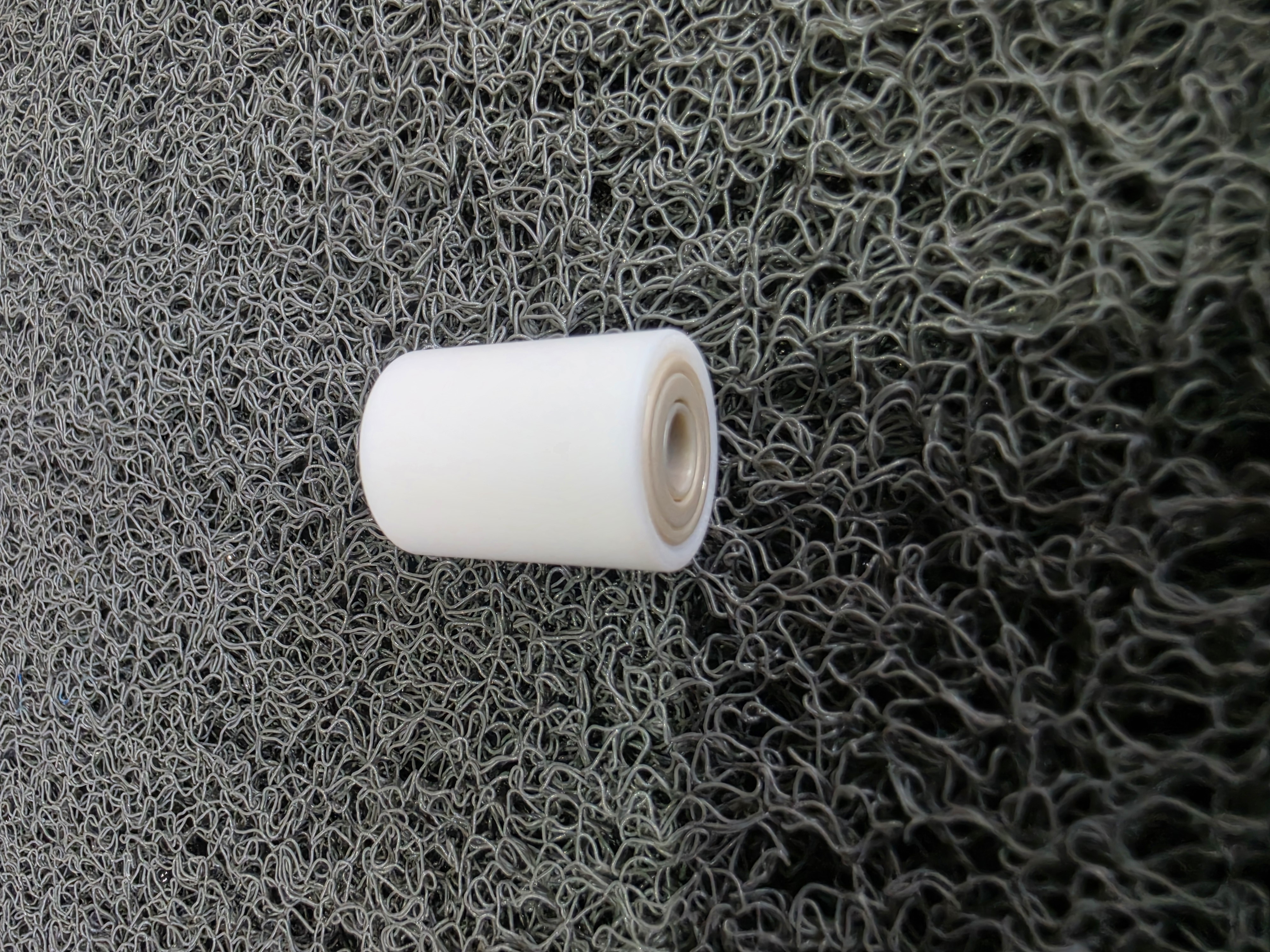PEEK PTFE Si3N4 커버타입 복열 볼베어링 측면 전체